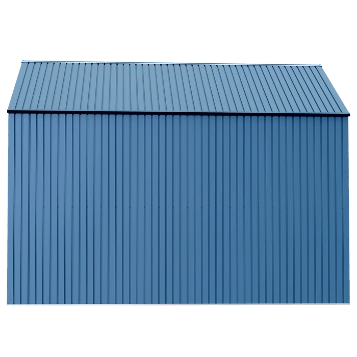 Arrow Elite Steel Storage Shed, 12x16, Blue Grey 4 Arrow Elite Steel Storage Shed, 12x16, Blue Grey - Image 4