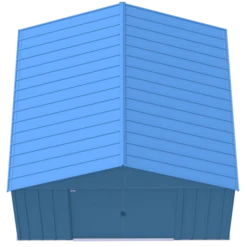Arrow Classic Metal Shed, 12 X 12, Blue Grey -ShelterLogic || Arrow Shop izta4hzesn2m8mj3zznj