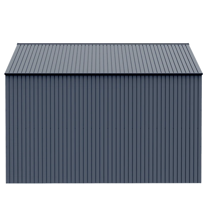 Arrow Elite Steel Storage Shed, 14x16, Anthracite 4 Arrow Elite Steel Storage Shed, 14x16, Anthracite - Image 4