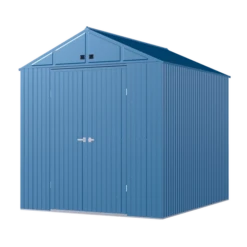 Arrow Elite Steel Storage Shed, 10x12, Blue Grey 8 Arrow Elite Steel Storage Shed, 10x12, Blue Grey -ShelterLogic || Arrow Shop jeueh922ensyqbb1ksxn