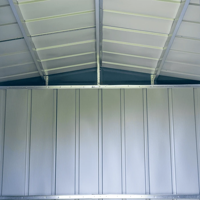 Arrow Classic Steel Storage Shed, 8X7, Blue Grey 8 Arrow Classic Steel Storage Shed, 8X7, Blue Grey - Image 8