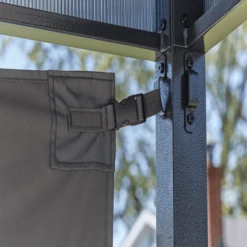 Sojag Danxia Grey 7 Ft. X 9 Ft. Gazebo 17 Sojag Danxia Grey 7 Ft. X 9 Ft. Gazebo -ShelterLogic || Arrow Shop jqvxqhbssjagadovwfwh