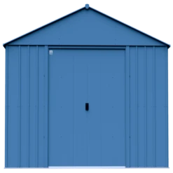 Arrow Classic Metal Shed, 14 X 14, Blue Grey