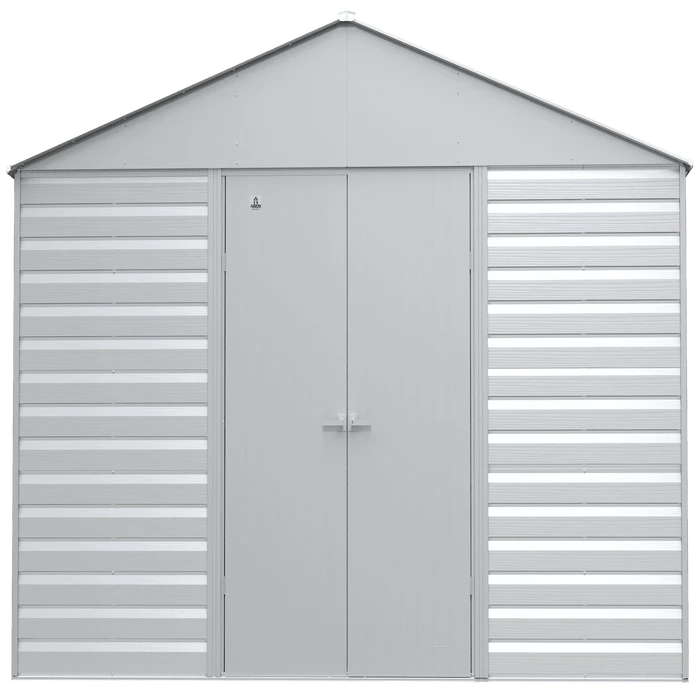 Arrow Select Steel Storage Shed, 14x14, Flute Grey 2 Arrow Select Steel Storage Shed, 14x14, Flute Grey - Image 2