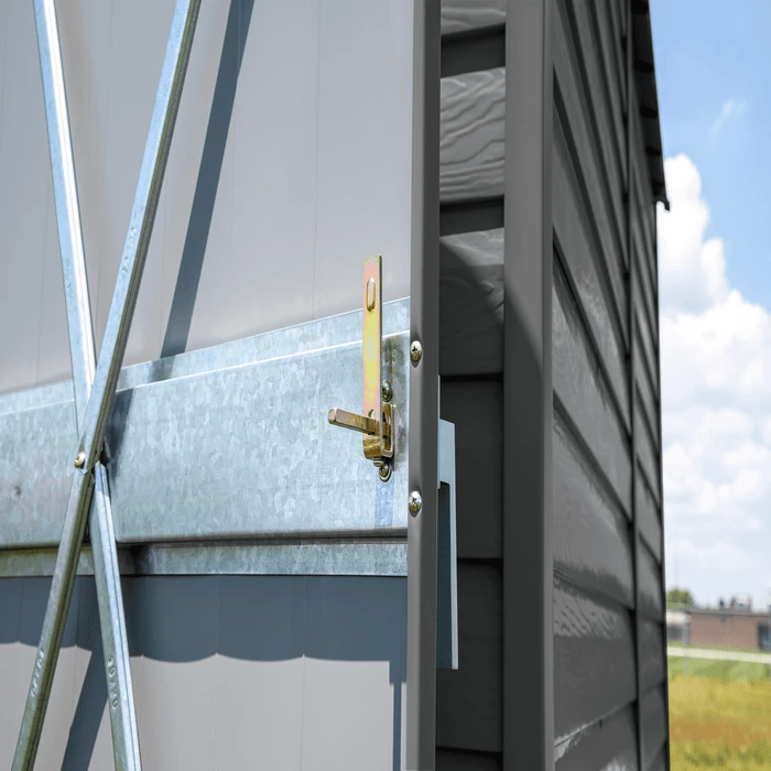 Arrow Select Steel Storage Shed, 12x14, Charcoal 13 Arrow Select Steel Storage Shed, 12x14, Charcoal - Image 13