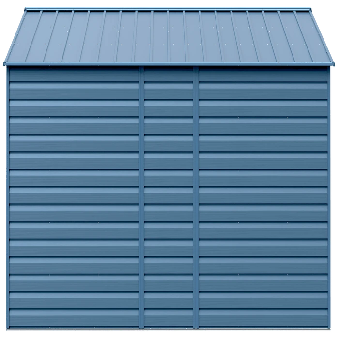 Arrow Select Steel Storage Shed, 14x14, Blue Grey 4 Arrow Select Steel Storage Shed, 14x14, Blue Grey - Image 4