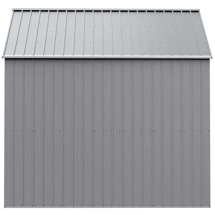 Arrow Classic Metal Shed, 12 X 17, Flute Grey 4 Arrow Classic Metal Shed, 12 X 17, Flute Grey - Image 4