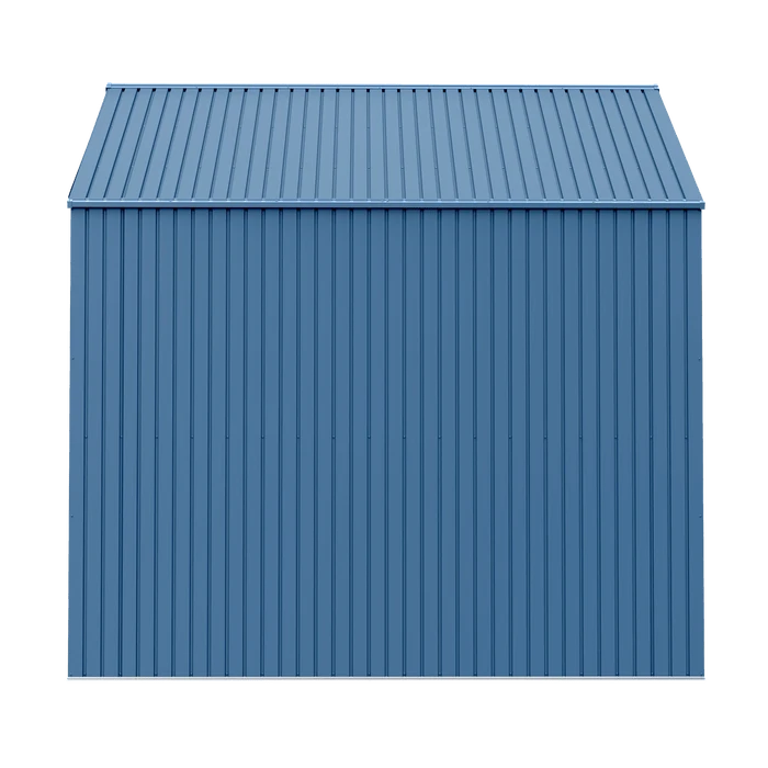 Arrow Elite Steel Storage Shed, 12x12, Blue Grey 4 Arrow Elite Steel Storage Shed, 12x12, Blue Grey - Image 4