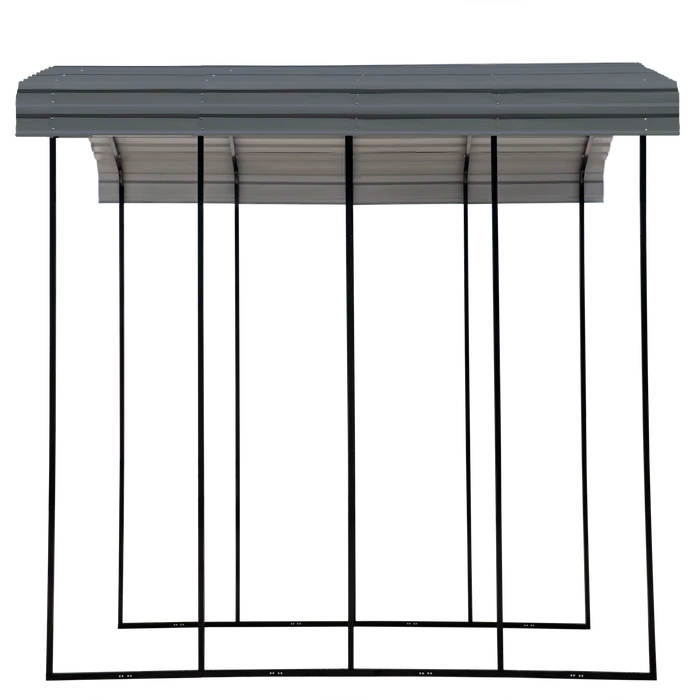 Arrow RV Carport, 14 Ft. X 20 Ft. X 14 Ft. Charcoal 2 Arrow RV Carport, 14 Ft. X 20 Ft. X 14 Ft. Charcoal - Image 2