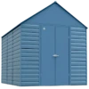 Arrow Select Steel Storage Shed, 12x17, Blue Grey