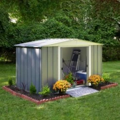 Euro Hamlet 10 X 6 Ft. Steel Storage Shed