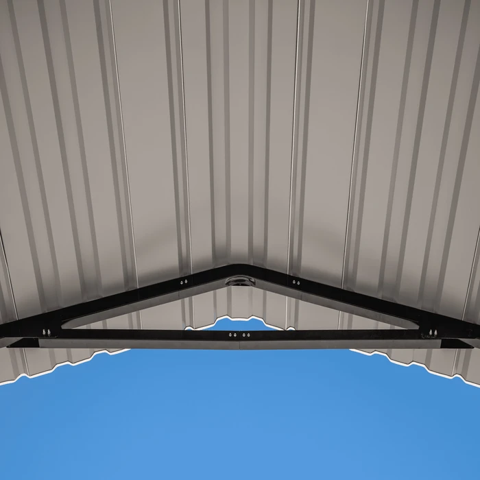 Arrow RV Carport, 14 Ft. X 74 Ft. X 14 Ft. Charcoal 4 Arrow RV Carport, 14 Ft. X 74 Ft. X 14 Ft. Charcoal - Image 4