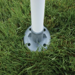 ShelterLogic Max AP™ Gazebo Canopy - 6 Legs 10 X 20 Ft. 14 ShelterLogic Max AP™ Gazebo Canopy - 6 Legs 10 X 20 Ft. -ShelterLogic || Arrow Shop maxap footplate white detail image 01