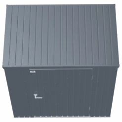 Arrow Elite Steel Storage Shed, 6x4, Anthracite -ShelterLogic || Arrow Shop mfojyvgdawo1btq62vm0