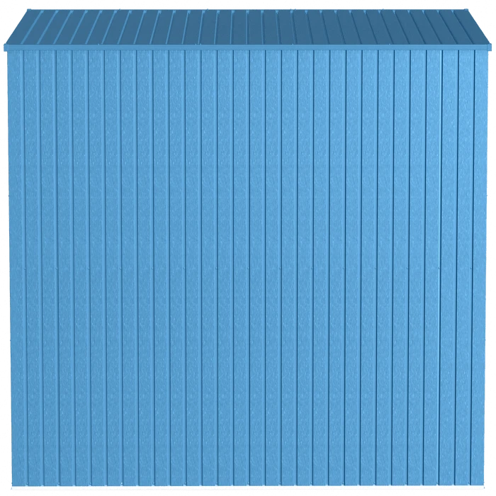 Arrow Elite Steel Storage Shed, 10x4, Blue Grey 5 Arrow Elite Steel Storage Shed, 10x4, Blue Grey - Image 5