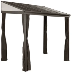Sojag Portland 8 Ft. X 12 Ft. Wall Gazebo