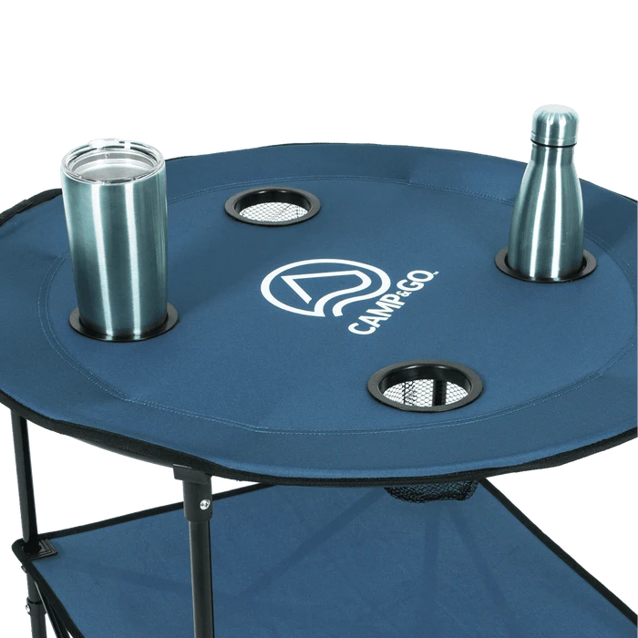 ShelterLogic CAMP&GO Moss 28-inch Fabric Camp Table 4 ShelterLogic CAMP&GO Moss 28-inch Fabric Camp Table - Image 4