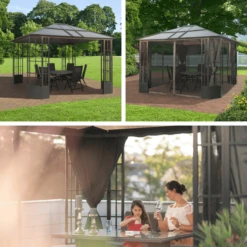 Sojag Savino 10 Ft. X 12 Ft. Gazebo -ShelterLogic || Arrow Shop n5agtvml8eclz4e1pcfo