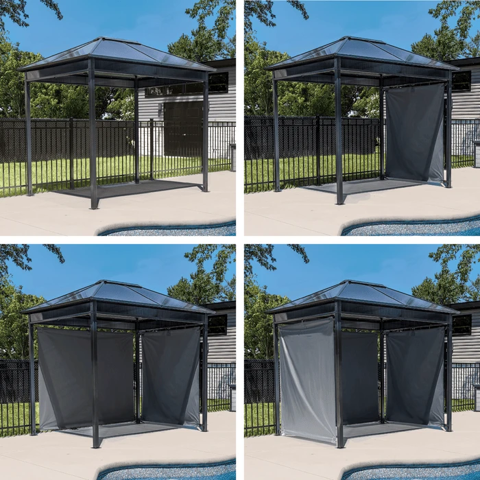 Sojag Danxia Grey 7 Ft. X 9 Ft. Gazebo 12 Sojag Danxia Grey 7 Ft. X 9 Ft. Gazebo - Image 12