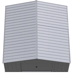 Arrow Classic Metal Shed, 12 X 17, Flute Grey 8 Arrow Classic Metal Shed, 12 X 17, Flute Grey -ShelterLogic || Arrow Shop nio4drly26bwtjmk6olz