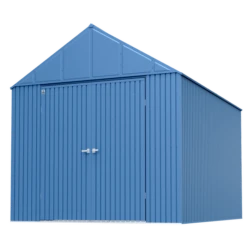 Arrow Elite Steel Storage Shed, 12x16, Blue Grey 17 Arrow Elite Steel Storage Shed, 12x16, Blue Grey -ShelterLogic || Arrow Shop nscsaq9qpq53g9jz0bmc