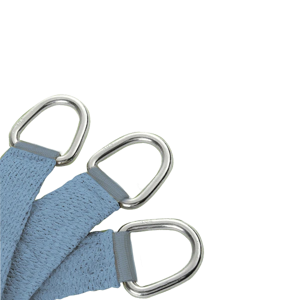 12 Ft Triangle Blue Shade Sail 2 12 Ft Triangle Blue Shade Sail - Image 2