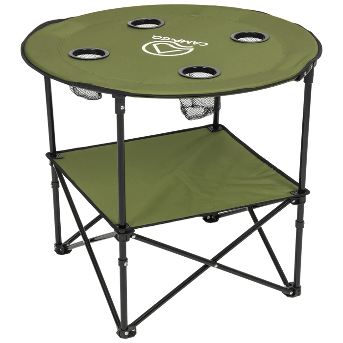 ShelterLogic 28" Diameter Material Round Portable Table Green 5 ShelterLogic 28" Diameter Material Round Portable Table Green - Image 5