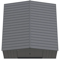 Arrow Classic Metal Shed, 14 X 14, Charcoal -ShelterLogic || Arrow Shop oltaqbcs86v7jmryq7cj