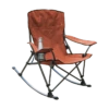 Soft Arm Rocking Quad Chair Clay