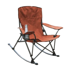 Soft Arm Rocking Quad Chair Clay