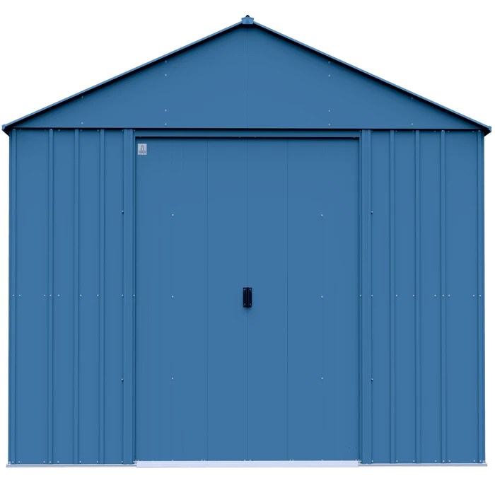 Arrow Classic Metal Shed, 14 X 17, Blue Grey 2 Arrow Classic Metal Shed, 14 X 17, Blue Grey - Image 2