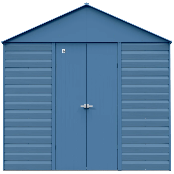 Arrow Select Steel Storage Shed, 14x14, Blue Grey 2 Arrow Select Steel Storage Shed, 14x14, Blue Grey - Image 2