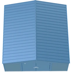 Arrow Select Steel Storage Shed, 12x17, Blue Grey -ShelterLogic || Arrow Shop pb9m9b8qpxdiit9akrop