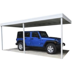 Attached Patio Cover/Carport, 10 Ft. X 20 Ft. -ShelterLogic || Arrow Shop pc1020 2