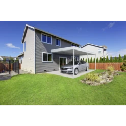 Attached Patio Cover/Carport, 10 Ft. X 20 Ft. -ShelterLogic || Arrow Shop pc1020 7