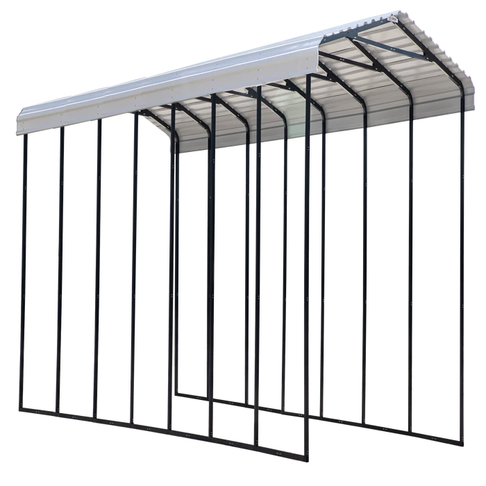 Arrow RV Carport, 14 Ft. X 33 Ft. X 14 Ft. Eggshell 1 Arrow RV Carport, 14 Ft. X 33 Ft. X 14 Ft. Eggshell