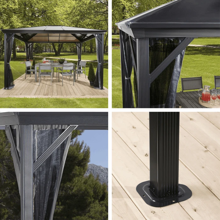 Sojag Verona 10 Ft. X 14 Ft. Gazebo 6 Sojag Verona 10 Ft. X 14 Ft. Gazebo - Image 6