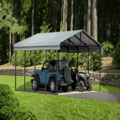 Arrow Carport 20x20x09 Charcoal BKP 26 Arrow Carport 20x20x09 Charcoal BKP -ShelterLogic || Arrow Shop plhhttrasendwy5t2rfs
