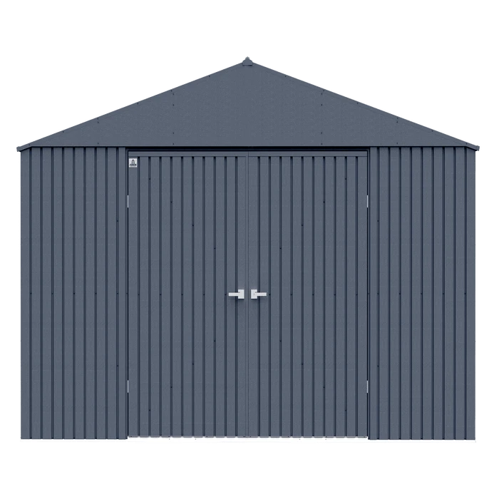 Arrow Elite Steel Storage Shed, 14x12, Anthracite 2 Arrow Elite Steel Storage Shed, 14x12, Anthracite - Image 2