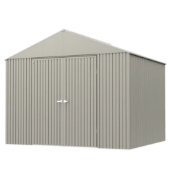 Arrow Elite Steel Storage Shed, 14x12, Cool Grey 11 Arrow Elite Steel Storage Shed, 14x12, Cool Grey -ShelterLogic || Arrow Shop poiuz6669nlu4nhiuqev