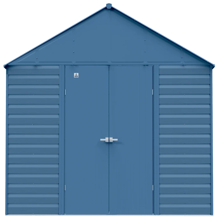 Arrow Select Steel Storage Shed, 12x12, Blue Grey 2 Arrow Select Steel Storage Shed, 12x12, Blue Grey - Image 2