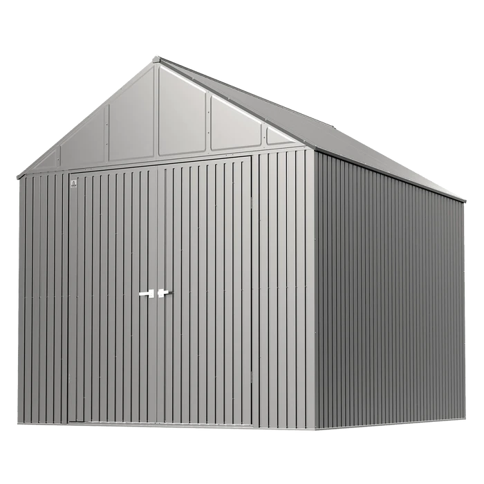 Arrow Elite Steel Storage Shed, 12x14, Galvalume 3 Arrow Elite Steel Storage Shed, 12x14, Galvalume - Image 3