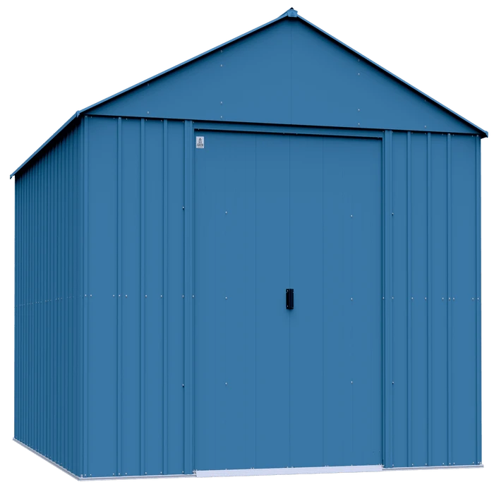 Arrow Classic Metal Shed, 14 X 17, Blue Grey 1 Arrow Classic Metal Shed, 14 X 17, Blue Grey