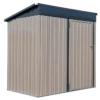 Arrow Cover-IT 5x3 Ft. Brown Metal Shed