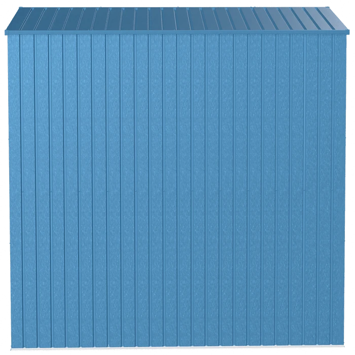 Arrow Elite Steel Storage Shed, 8x4, Blue Grey 5 Arrow Elite Steel Storage Shed, 8x4, Blue Grey - Image 5