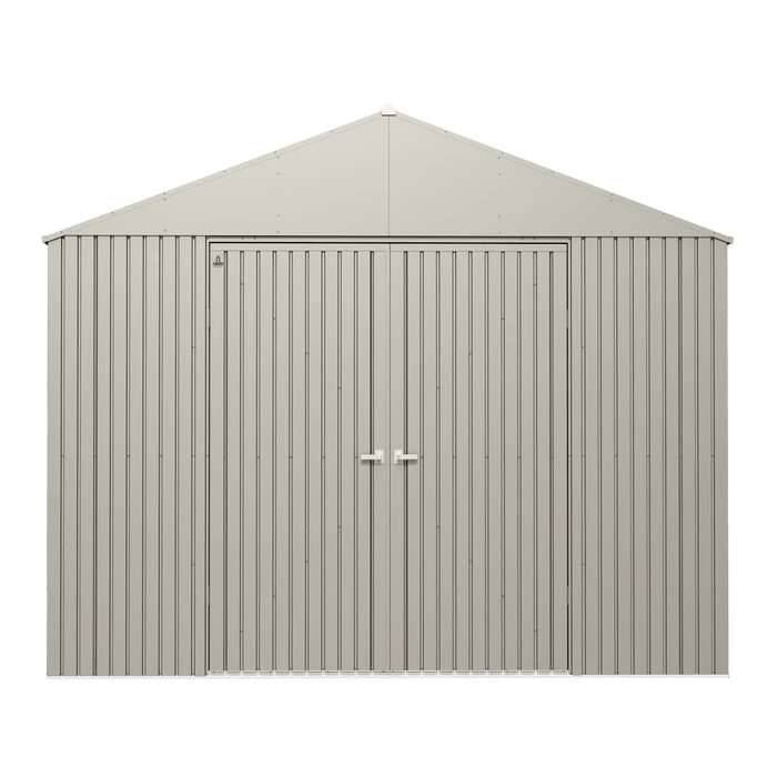 Arrow Elite Steel Storage Shed, 14x12, Cool Grey 2 Arrow Elite Steel Storage Shed, 14x12, Cool Grey - Image 2