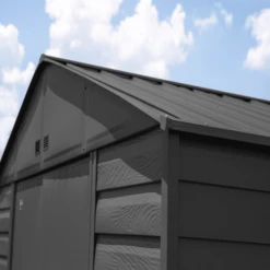 Arrow Select Steel Storage Shed, 12x14, Charcoal 24 Arrow Select Steel Storage Shed, 12x14, Charcoal -ShelterLogic || Arrow Shop qdhgrbvhbz2runichapm 4