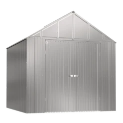 Arrow Elite Steel Storage Shed, 12x12, Galvalume