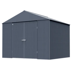 Arrow Elite Steel Storage Shed, 14x12, Anthracite 13 Arrow Elite Steel Storage Shed, 14x12, Anthracite -ShelterLogic || Arrow Shop qqgipoimatv4s2mo8bam