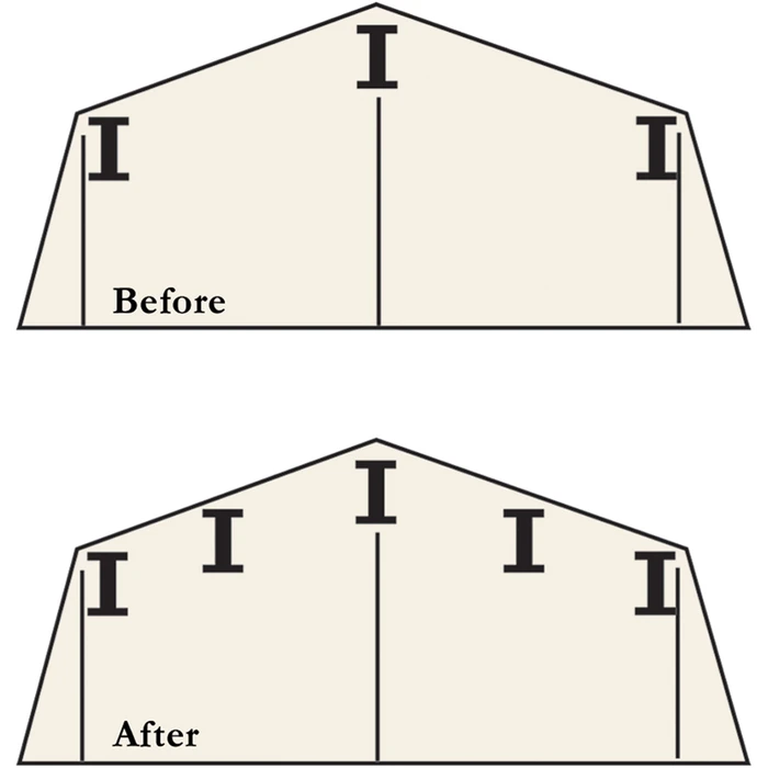 Roof Strengthening Kit For Arrow Sheds 10 Ft. X 13 Ft. And 10 Ft. X 14 Ft. (except Swing Door Units) 3 Roof Strengthening Kit For Arrow Sheds 10 Ft. X 13 Ft. And 10 Ft. X 14 Ft. (except Swing Door Units) - Image 3